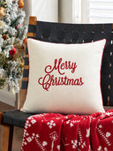 Christmas Snowflake Pillow Covers – Festive Decorative Throw Cushion Covers