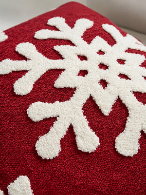 Christmas Snowflake Pillow Covers – Festive Decorative Throw Cushion Covers