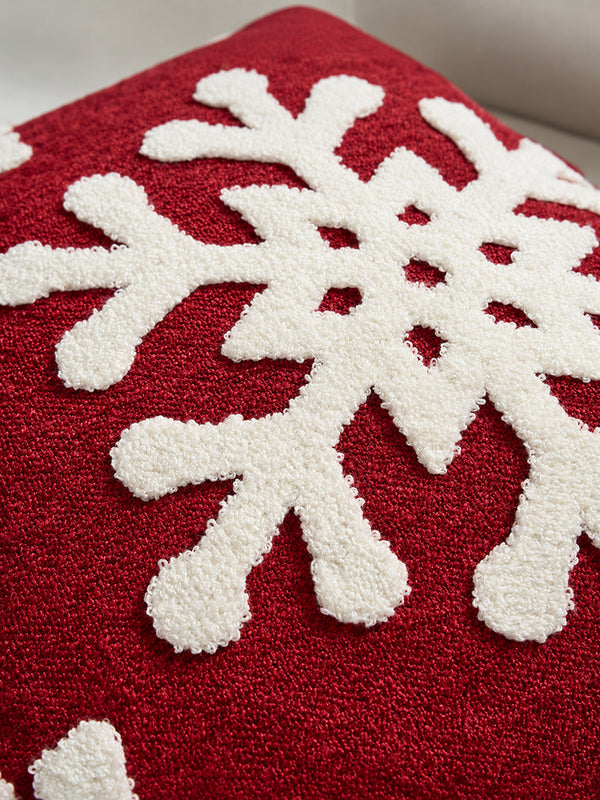 Christmas Snowflake Pillow Covers – Festive Decorative Throw Cushion Covers