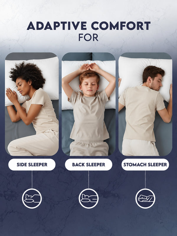 Down Alternative Bed Pillows – Soft & Supportive Sleeping Pillows