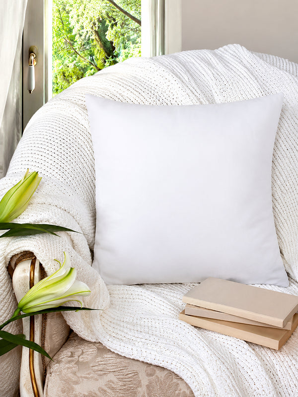 Plush Decorative Pillow Insert with High Resilience PP Cotton Filling