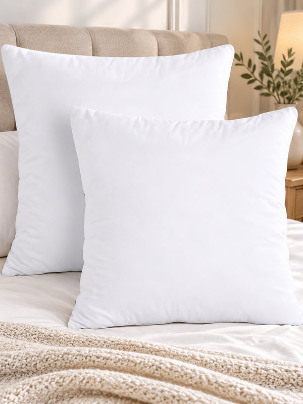 Plush Decorative Pillow Insert with High Resilience PP Cotton Filling