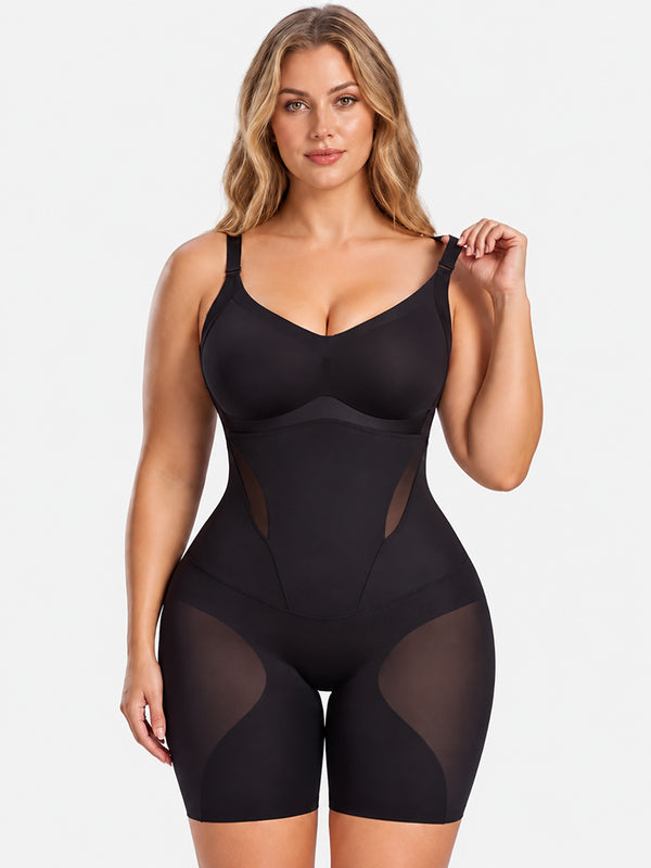 Easy-Off Cooling Tummy Control Shapewear Bodysuit