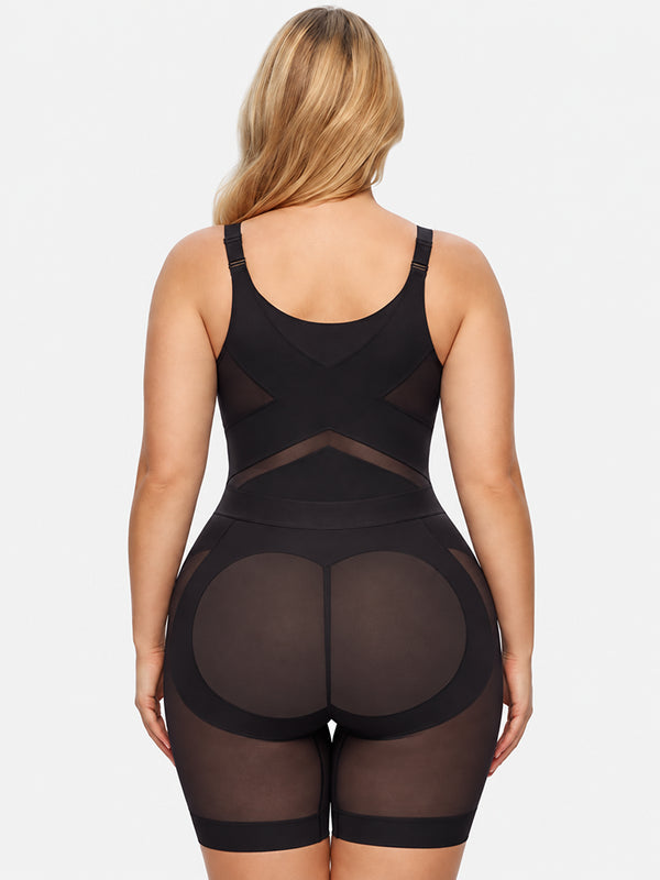 Easy-Off Cooling Tummy Control Shapewear Bodysuit