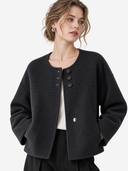 Women's 100% Wool Double Faced Coat