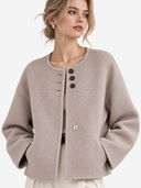 Women's 100% Wool Double Faced Coat
