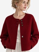 Women's 100% Wool Double Faced Coat