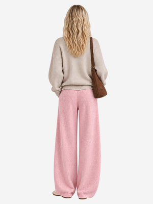 100% Wool Wide-Leg Pants – Soft, Draped & Effortlessly Elegant