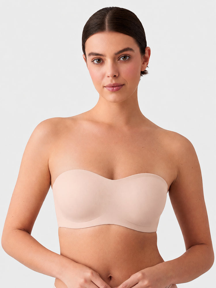 Strapless Jelly Push-Up Bra for Women