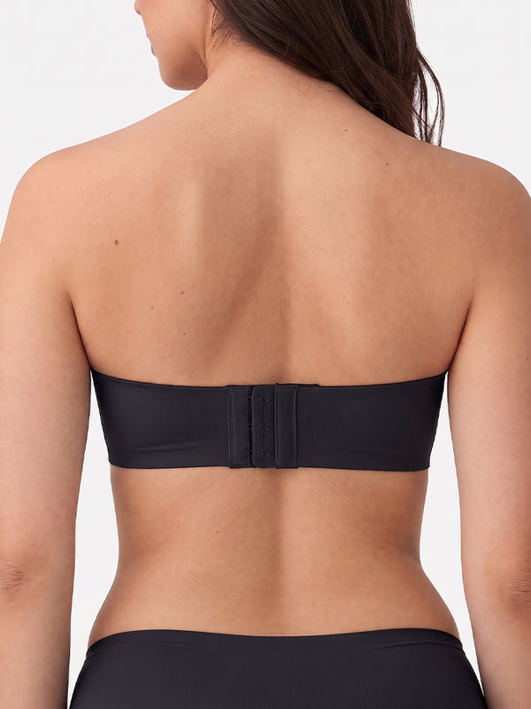 Women's Strapless Wireless Seamless Jelly Push Up Bra