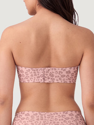 Women's Strapless Wireless Seamless Jelly Push Up Bra