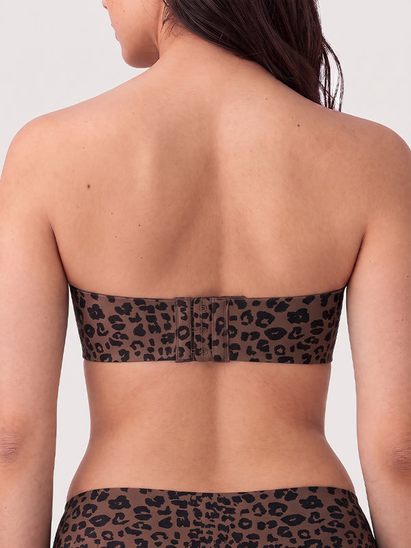 Women's Strapless Wireless Seamless Jelly Push Up Bra