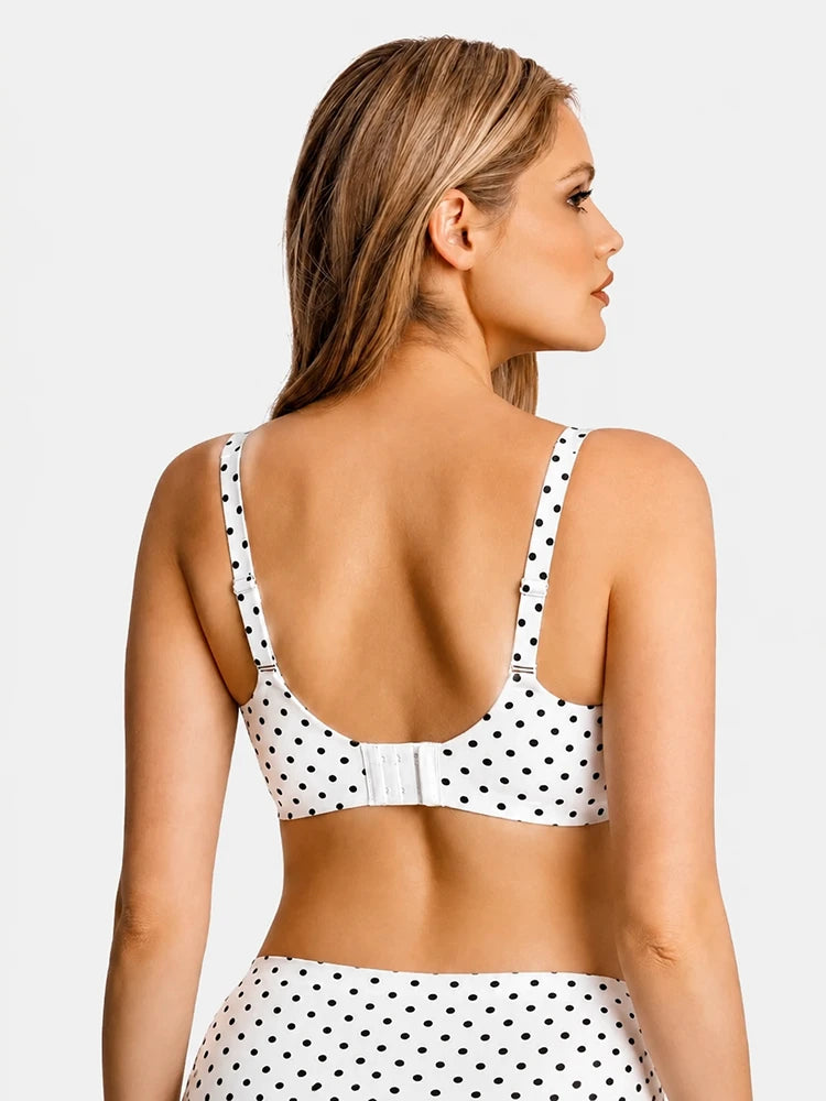Wireless Comfortable  Push-Up Deep V Seamless Jelly Bra