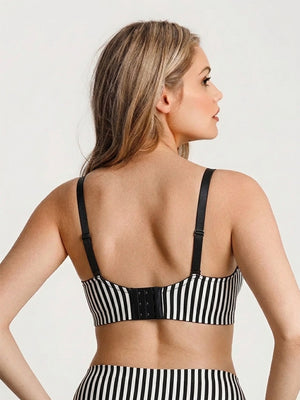 Wireless Drawstring Push Up Bra