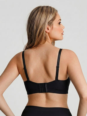 Wireless Drawstring Push Up Bra