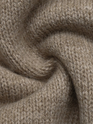 Women’s Oversized Color-Block Layered-Look Knit Sweater