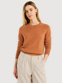 Women's Soft Cashmere Blend Crew Neck Sweater