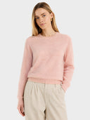Women's Soft Cashmere Blend Crew Neck Sweater
