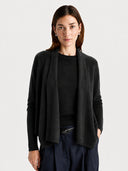 Women’s Luxe Cashmere Batwing Cardigan – Soft Oversized Long Sleeve Knit Sweater