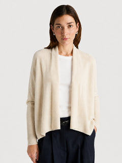 Women’s Luxe Cashmere Batwing Cardigan – Soft Oversized Long Sleeve Knit Sweater