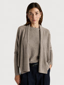 Women’s Luxe Cashmere Batwing Cardigan – Soft Oversized Long Sleeve Knit Sweater