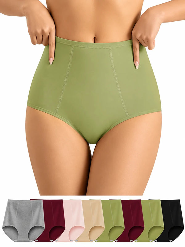 High-waisted shaping underwear