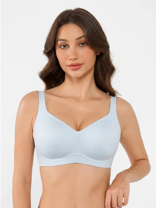 Plus Size Seamless Wireless Full Coverage Bra for Women