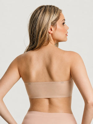 Women's Strapless Front Closure Push-Up Bra