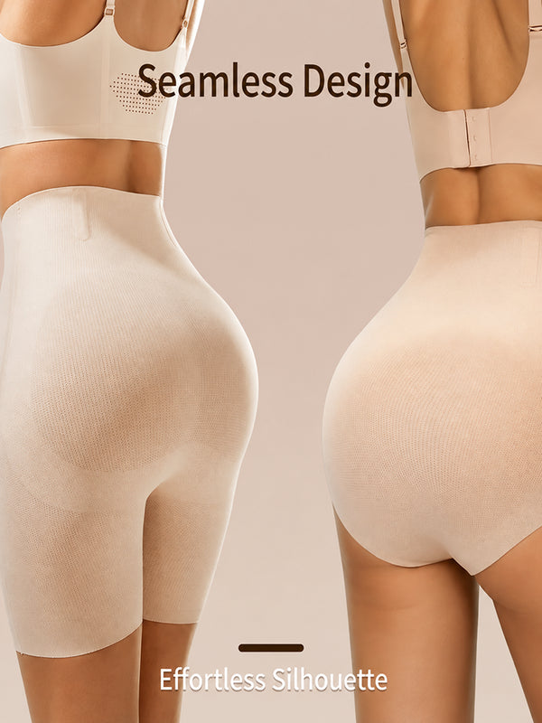 High Waist Seamless Tummy & Hip Control Breathable Shaping Shorts