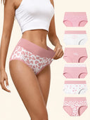 High-Waisted Tummy Control Cotton Panties