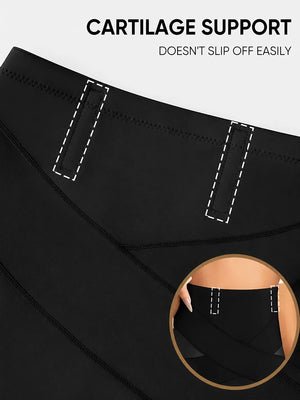 High-Waisted Tummy Control Lace Briefs