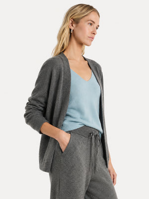 Women’s Luxe Cashmere Cardigan – Soft & Cozy Oversized Knit Sweater