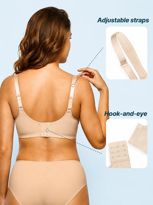 Cool Comfort Full-Coverage Minimizer Bra