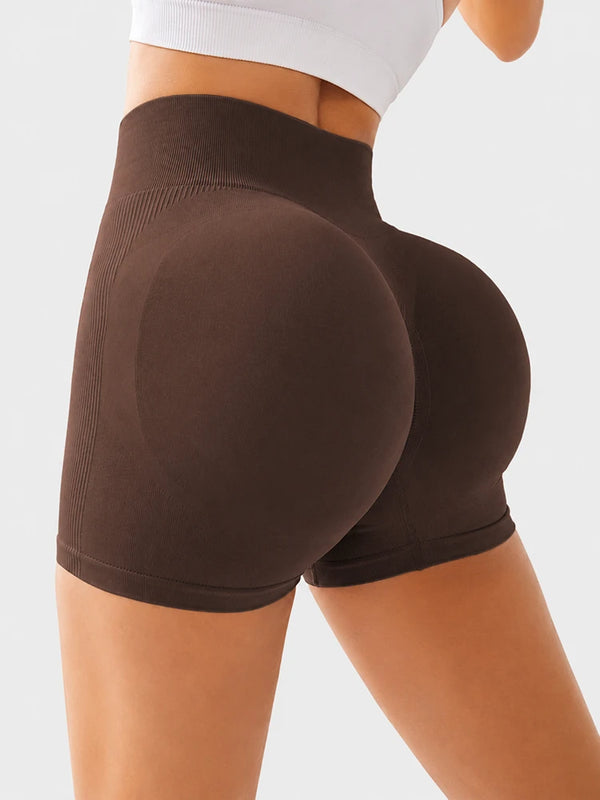 4-Pack Ribbed Butt Lift Shaping Shorts for Women