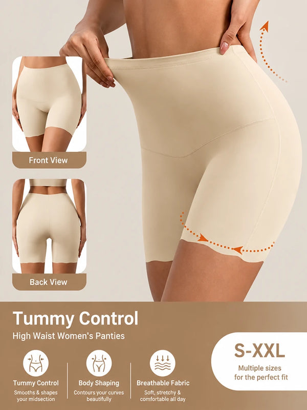4-Pack Women’s High Waisted Seamless Boyshort Panties