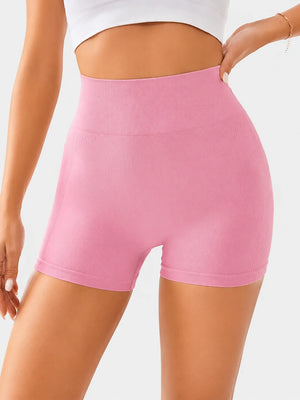 4-Pack Ribbed Butt Lift Shaping Shorts for Women