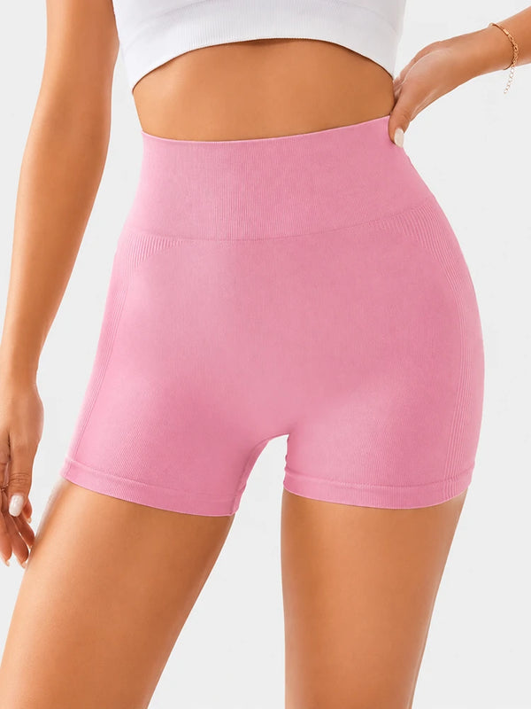4-Pack Ribbed Butt Lift Shaping Shorts for Women
