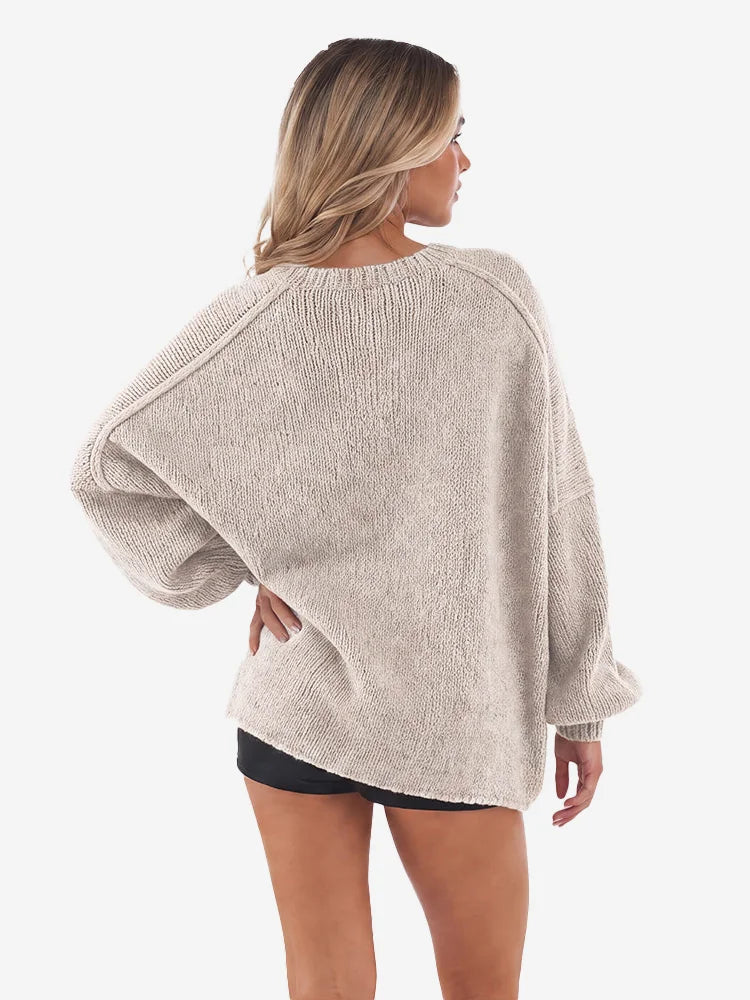 Women’s Oversized Knit Cardigan Sweater