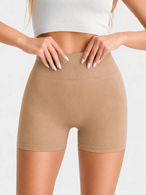 4-Pack Ribbed Butt Lift Shaping Shorts for Women