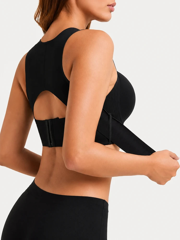 Women's Posture Corrector Seamless Shaping Push-Up Jelly Bra