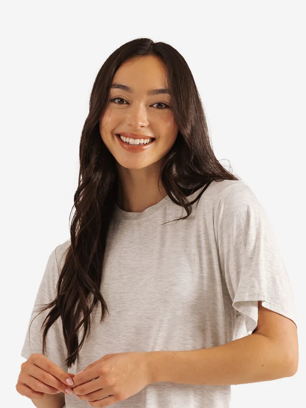 Ultra-Soft Cooling Sleep Shirt & Shorts Set