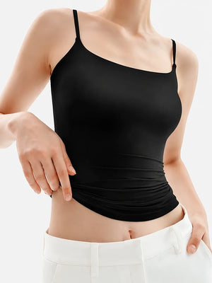 Women's Seamless Spaghetti Strap Shaping Tank Top