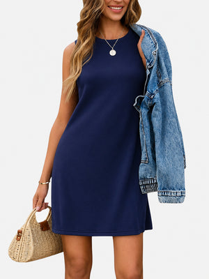 Sleeveless Summer Tank Dress for Women