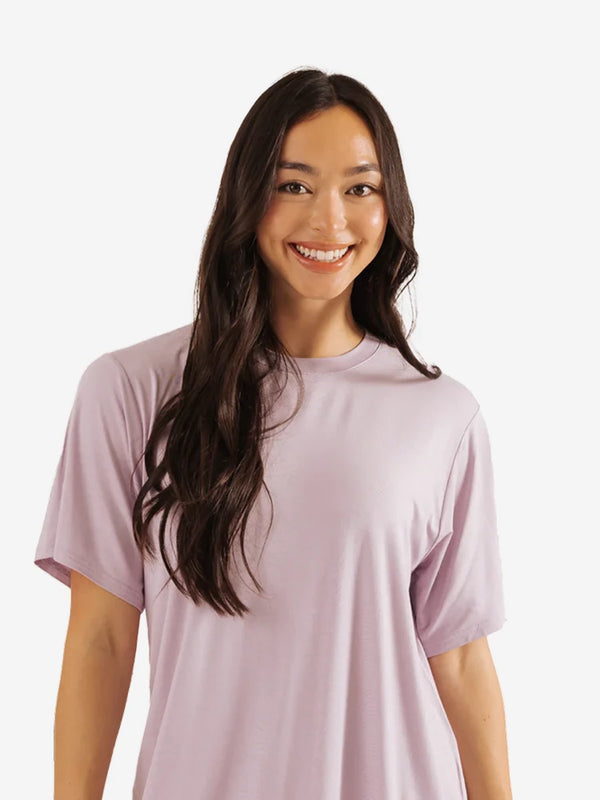 Ultra-Soft Cooling Sleep Shirt & Shorts Set