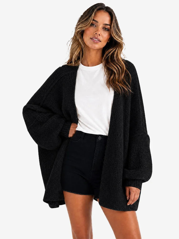 Women’s Oversized Knit Cardigan Sweater