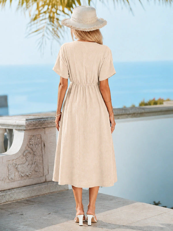 Everyday Cotton Gauze Beach Maxi Dress