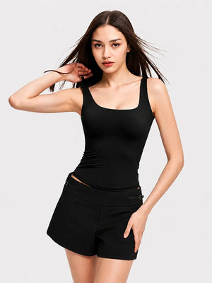 Women's Buttery Soft Square Neck Tank Top