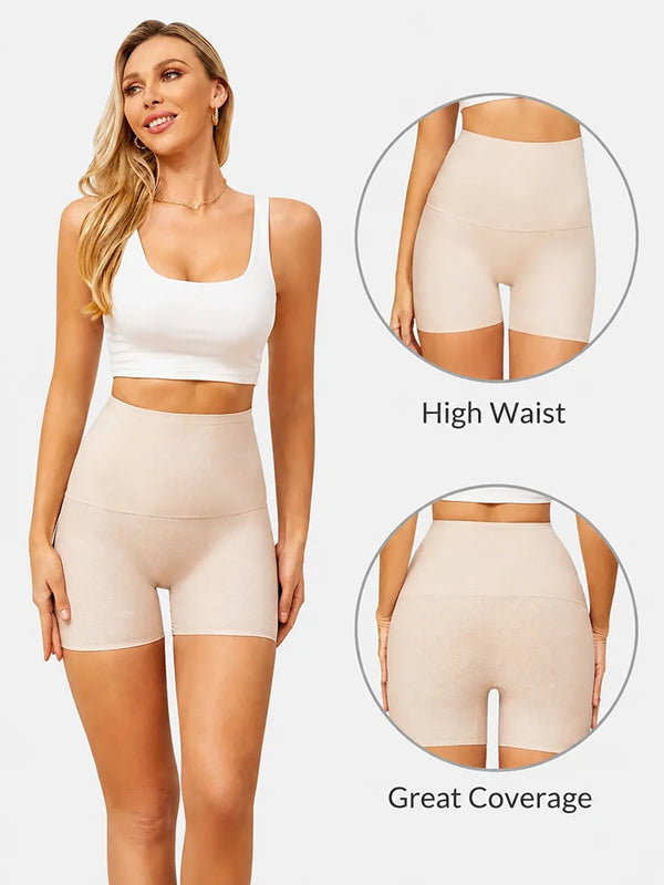 4-Pack Women’s High Waisted Seamless Boyshort Panties