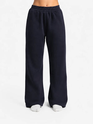 Minimalist Straight Leg Casual Comfy Stretchy Athleisure Sweatpants