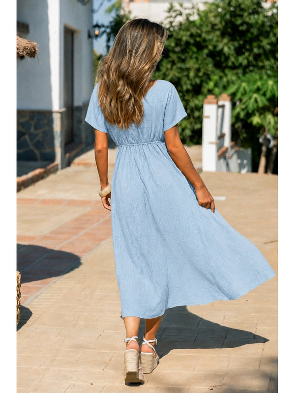 Everyday Cotton Gauze Beach Maxi Dress